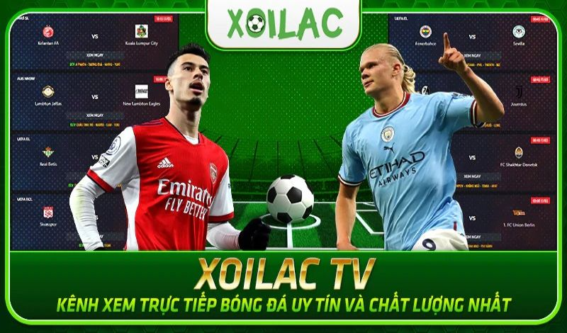 Những giải đấu được Xoilac TV phát sóng trên nền tảng live stream